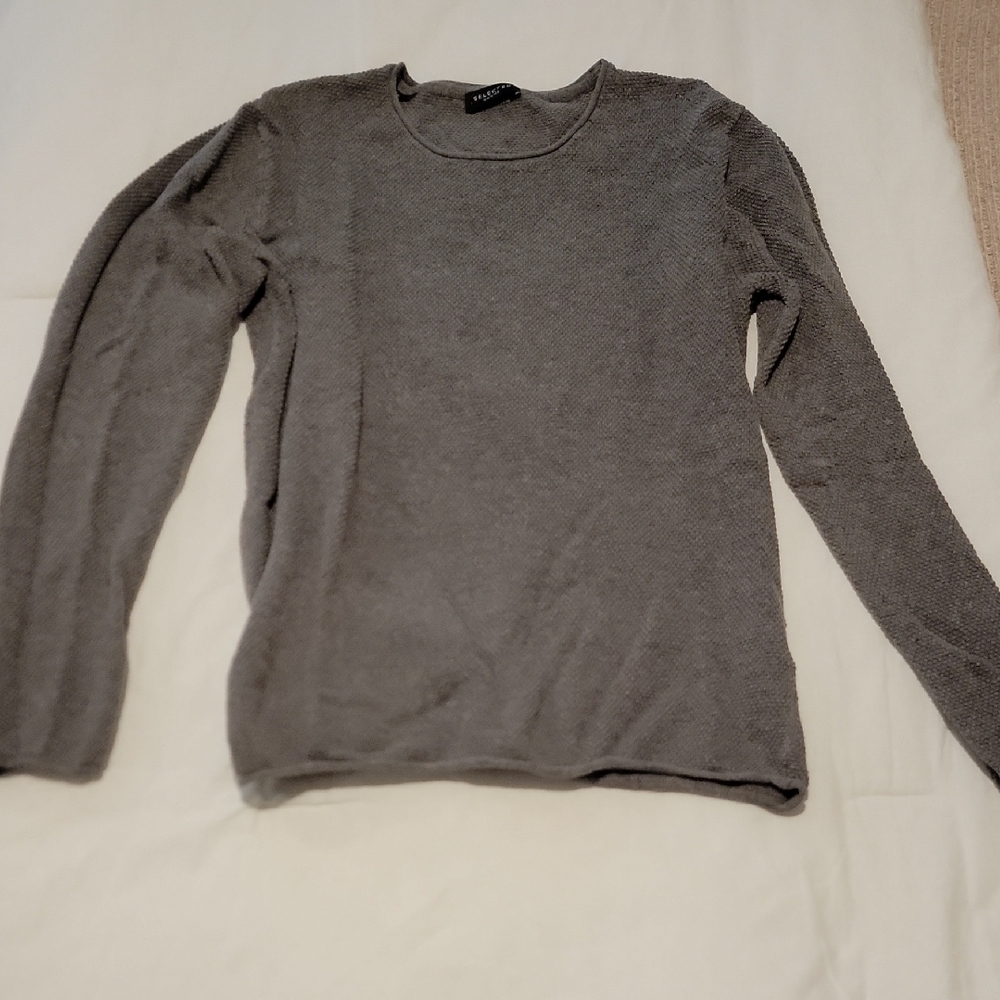 Gray Men's Sweater